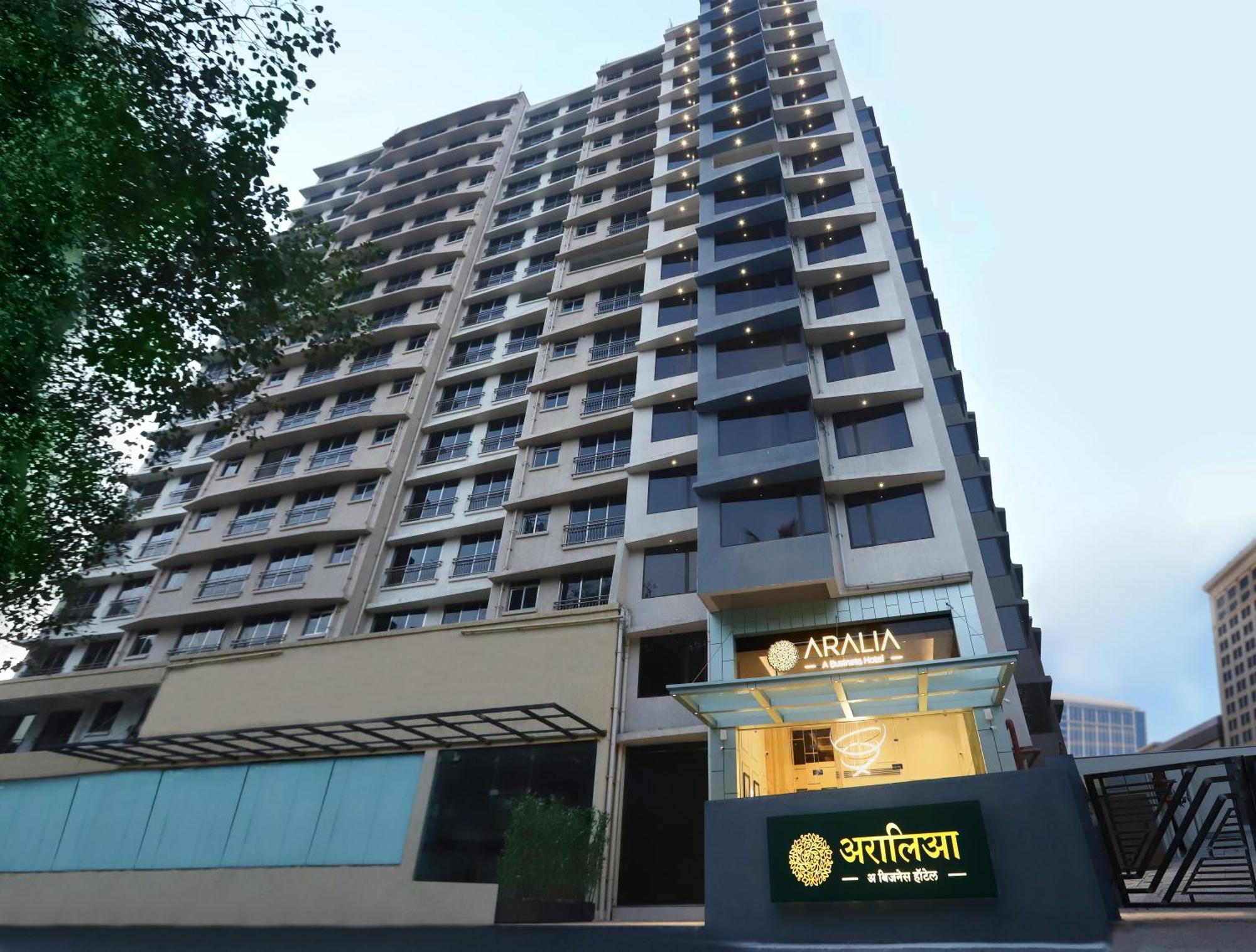 Aralia - A Business Hotel, Midc Andheri East Мумбаи Экстерьер фото